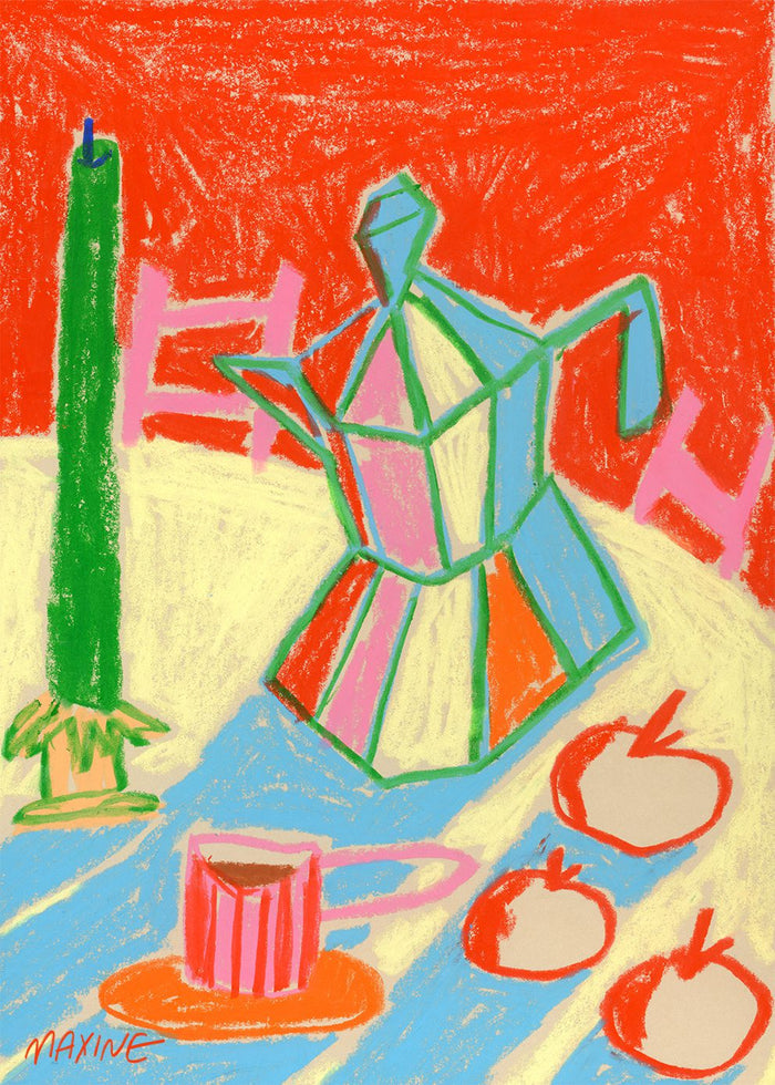Bialetti and Clementines by Maxine McCrann