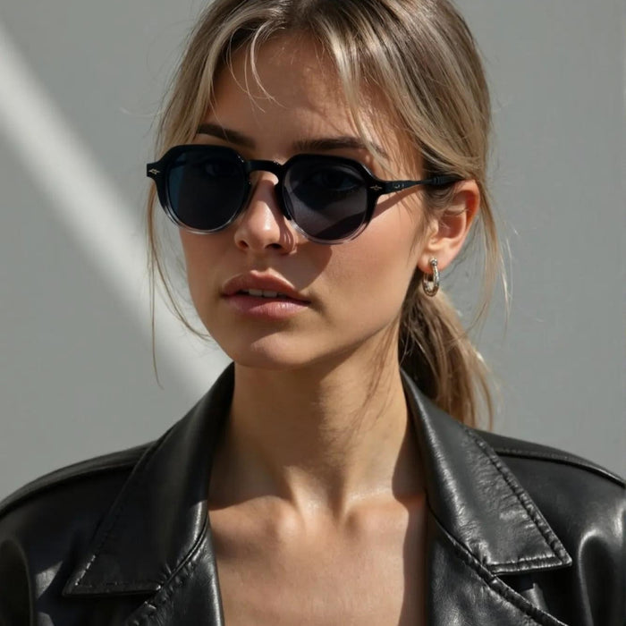Black Hexagon Full Rim