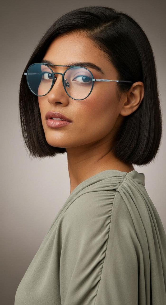 Black Round Full Rim