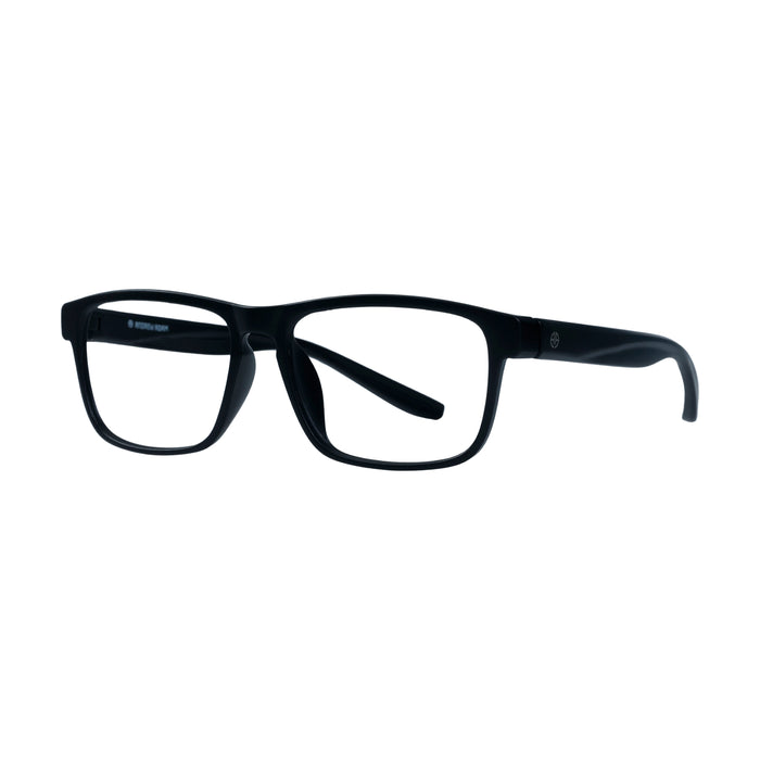 Black Square Clip-On Full Rim