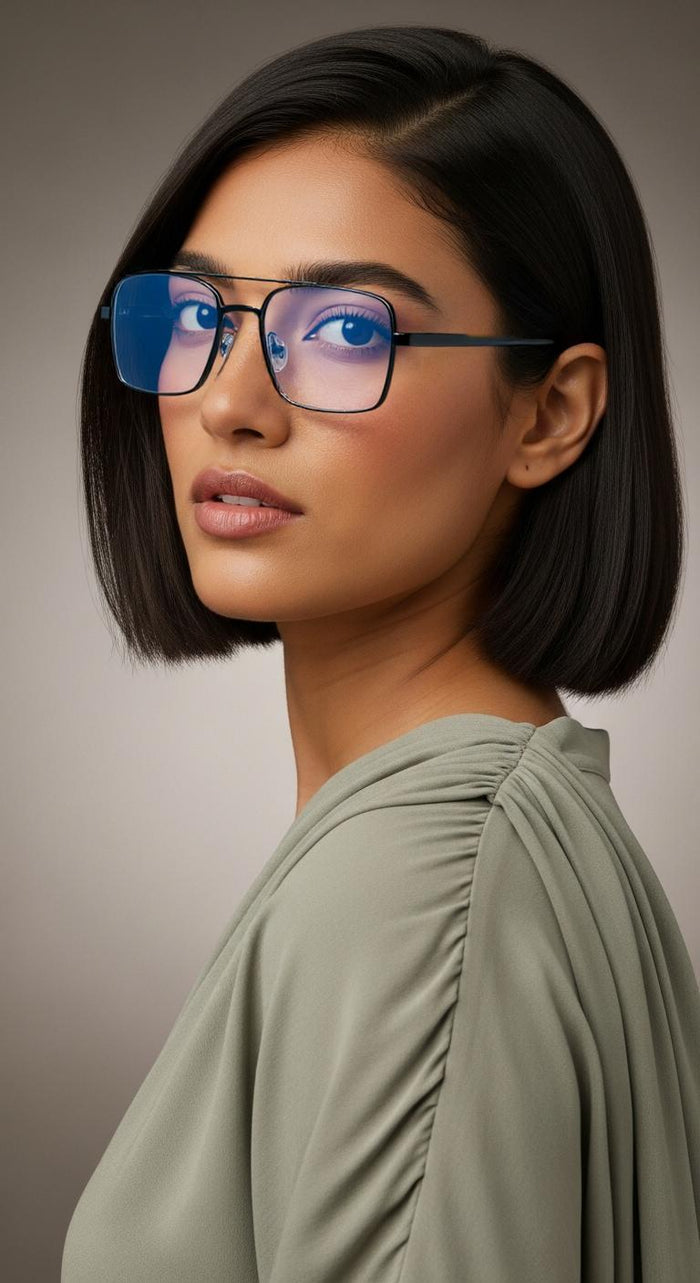 Black Square Full Rim (102430)