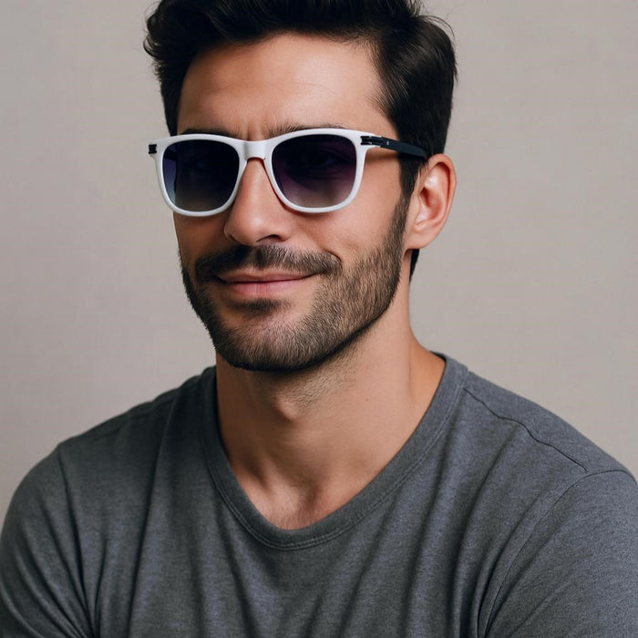 Black & White Wayfarer Full Rim
