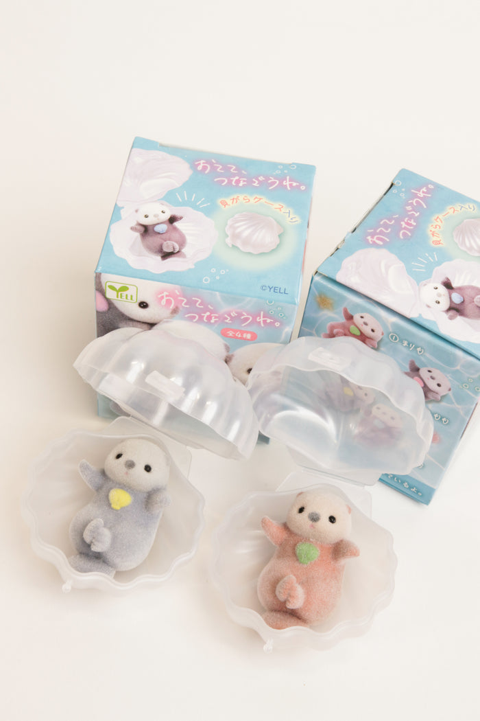 Blind Box Fuzzy Clamshell Otter