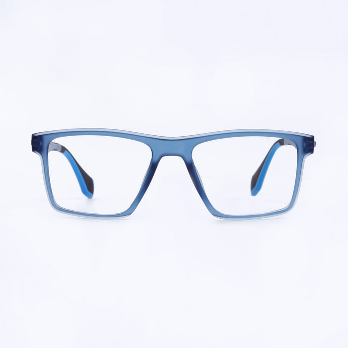 Blue & Black Square Full Rim