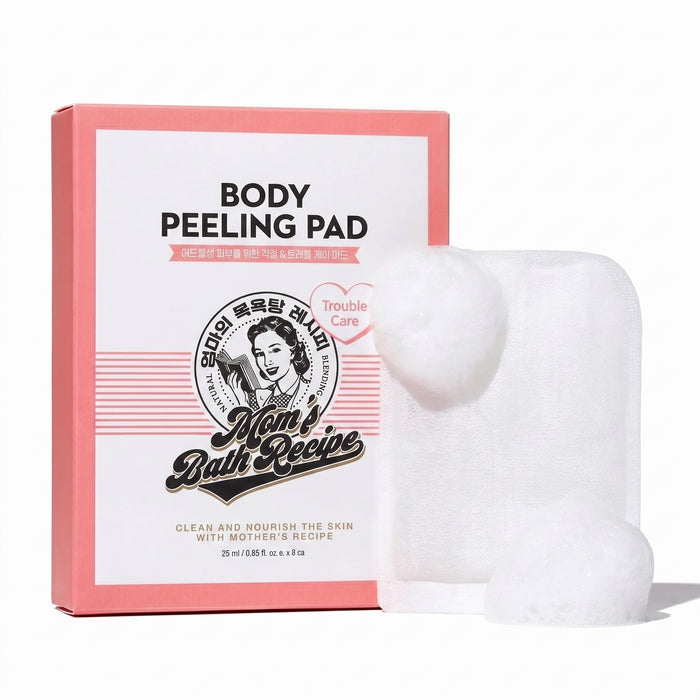 Body Peeling Pad - Mom's Bath Recipe Trouble Care Mom's Bath Recipe Body Scrub  Pinky Cosmetics