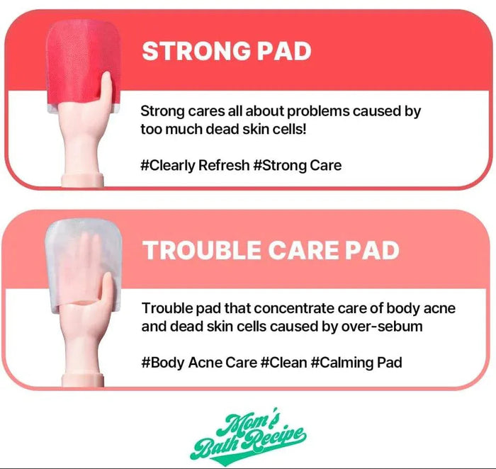 MOM’S BATH RECIPE PEELING PAD (TROUBLE CARE) - - Pinky Cosmetics -- United Arab Emirates -- Pinky Cosmetics