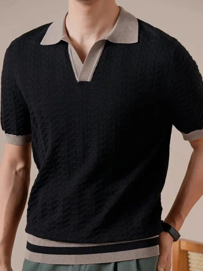 Brabion Old Money Knit Polo - BRABION
