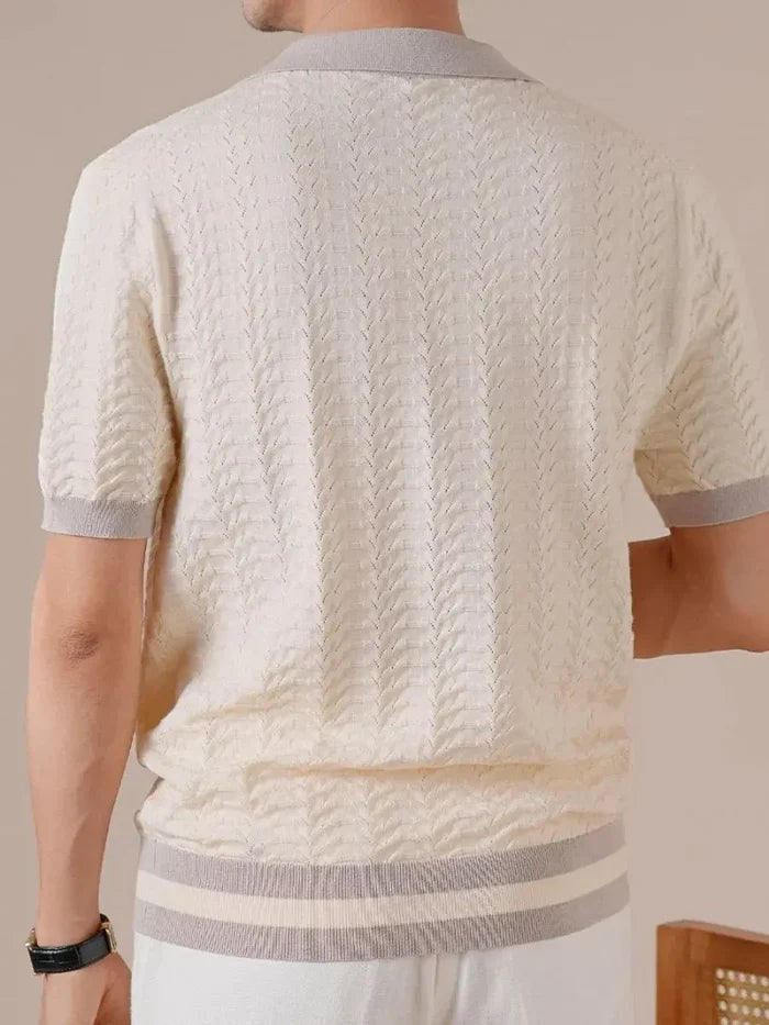 Brabion Old Money Knit Polo - BRABION
