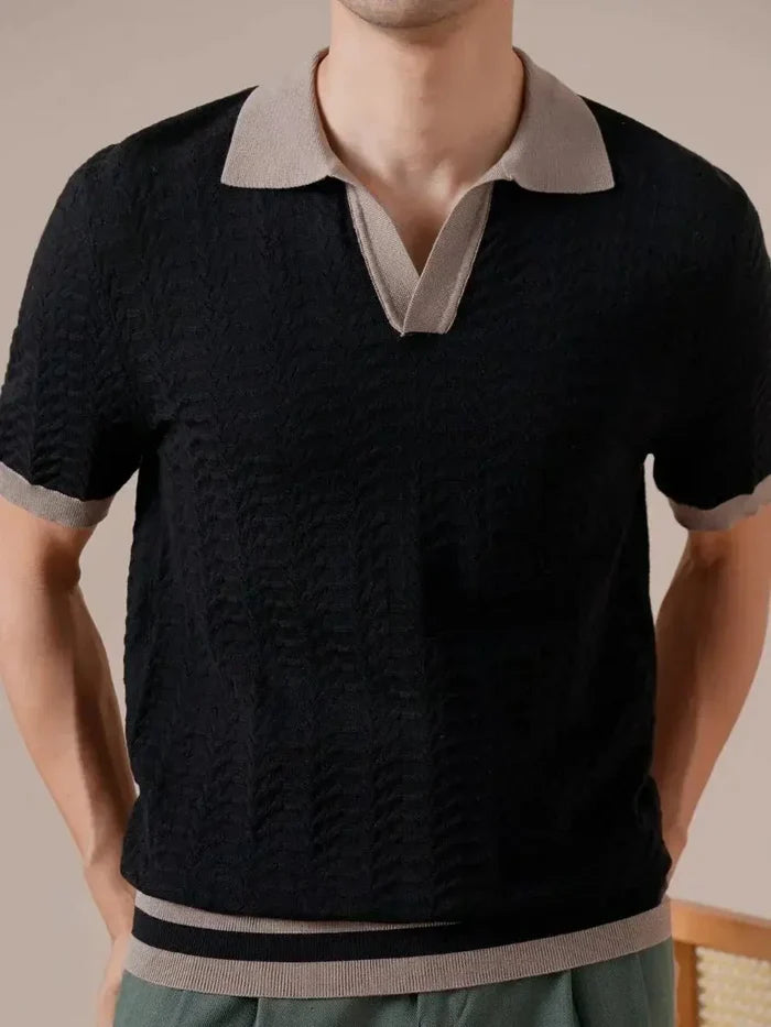 Brabion Old Money Knit Polo - BRABION
