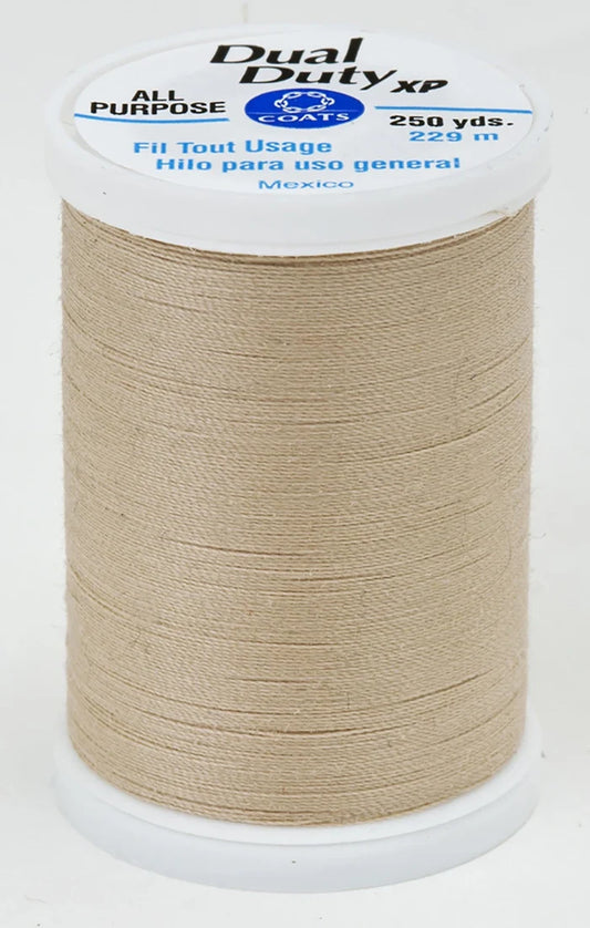 Buff- Dual Duty XP Polyester Thread 250yds