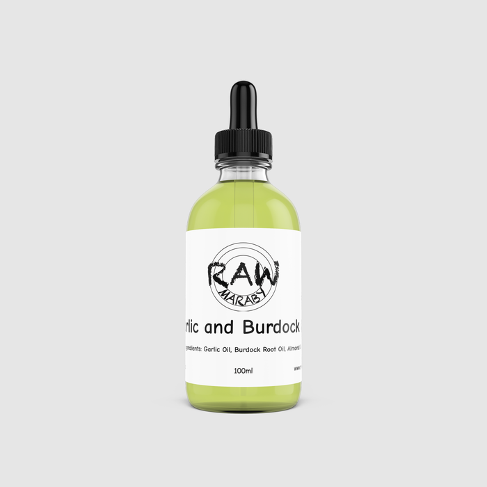 Burdock and Garlic Infused Skin Oil