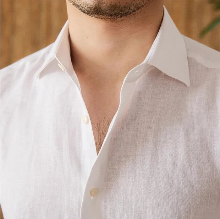Cannes 120 Lea Premium Linen Shirt – Italian Vega® - 026