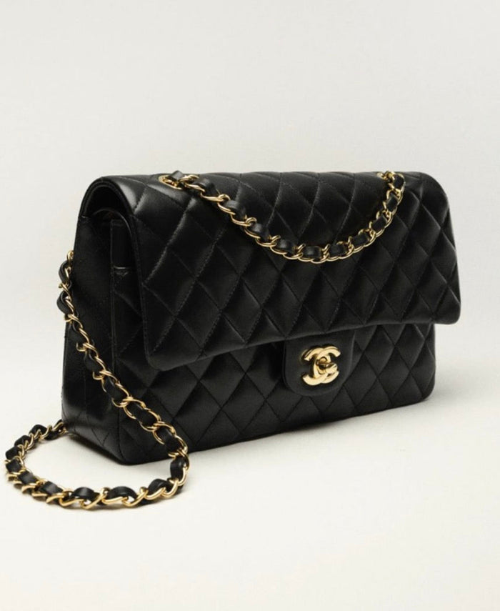 CC DOUBLE FLAP BAG