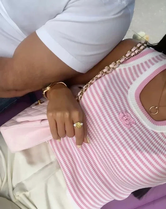 PINK STRIPES TOP