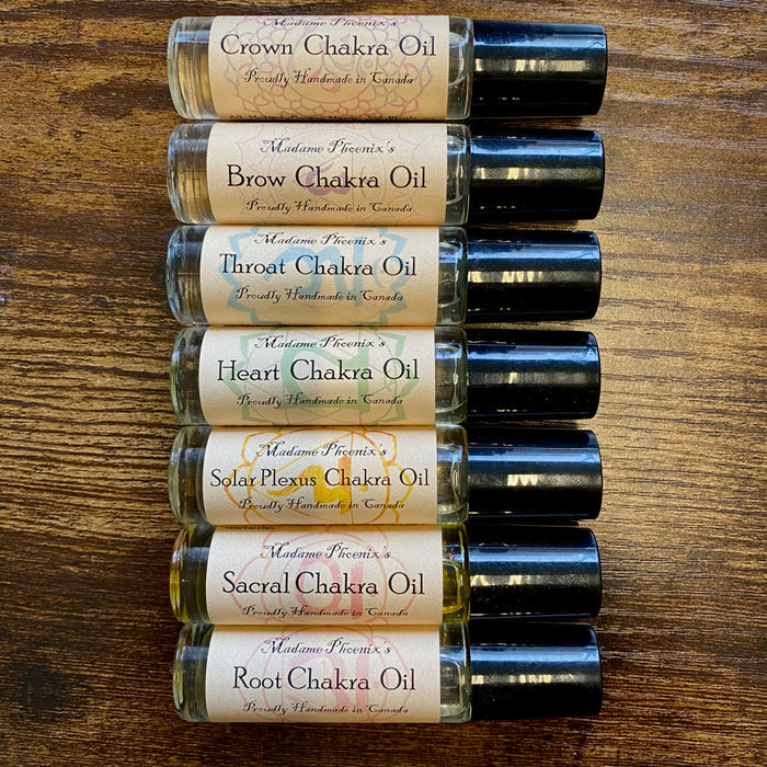 Chakra Healing Essential Oil Blend Rollers (FULL SET)
