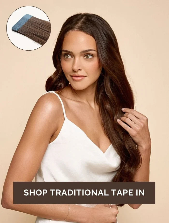 Chestnut Brown (6C) (50g) - Tape In - FINAL SALE