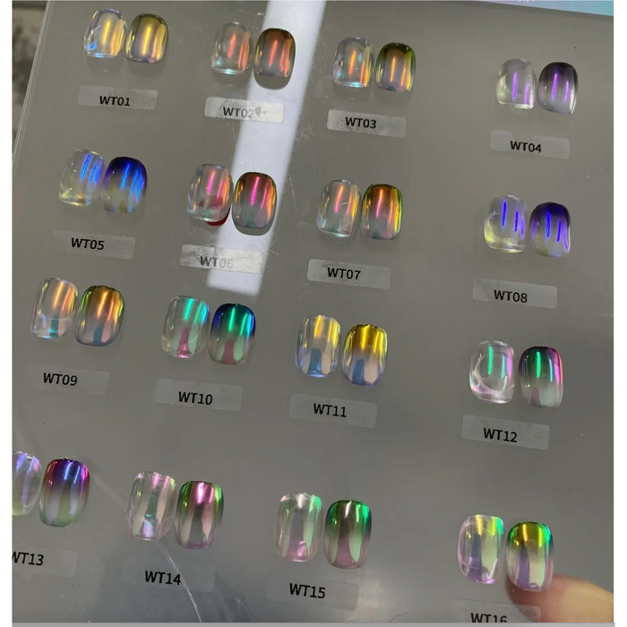 Chrome Powder - Aurora (WT15)-NMD-Gel Essentialz