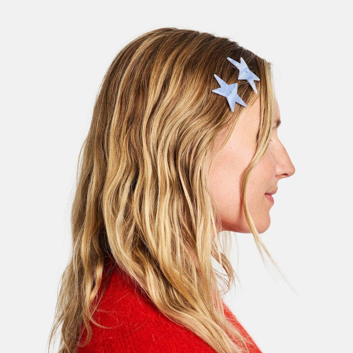 Chunks Hair Clip Pack in Stars
