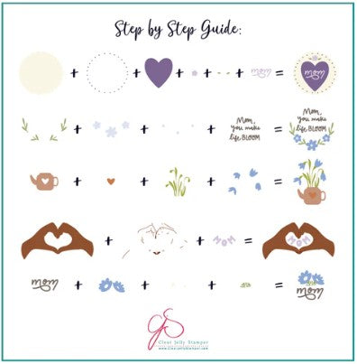CjSH-138  Super Mom! |  Clear Jelly Stamping Plate