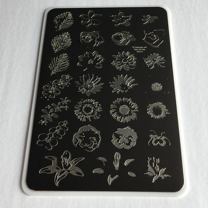 CJSLC-016 Full On Floral | Clear Jelly Stamping Plate