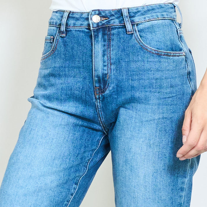 Contemporary tapered denim jeans wholesale