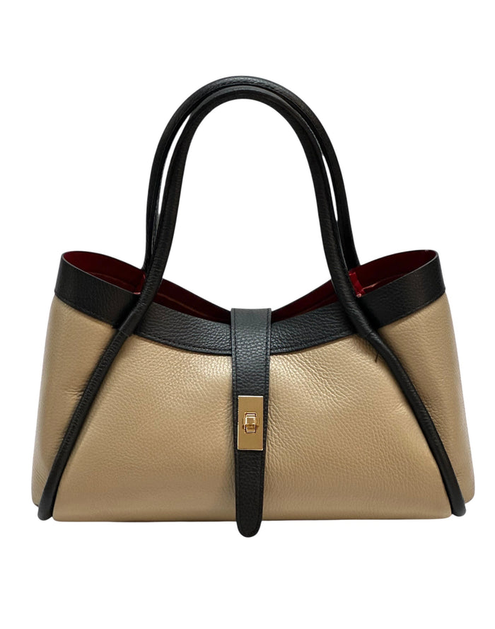 Taupe/Black