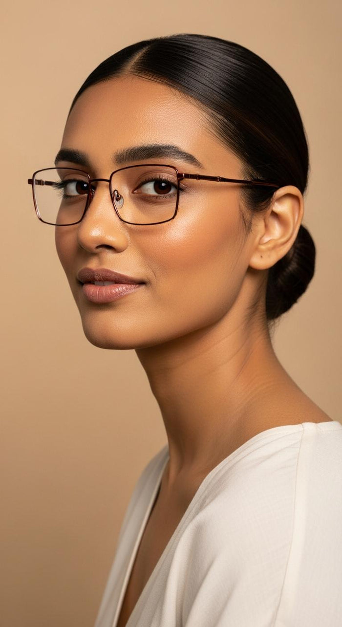 Copper Rectangle Full Rim