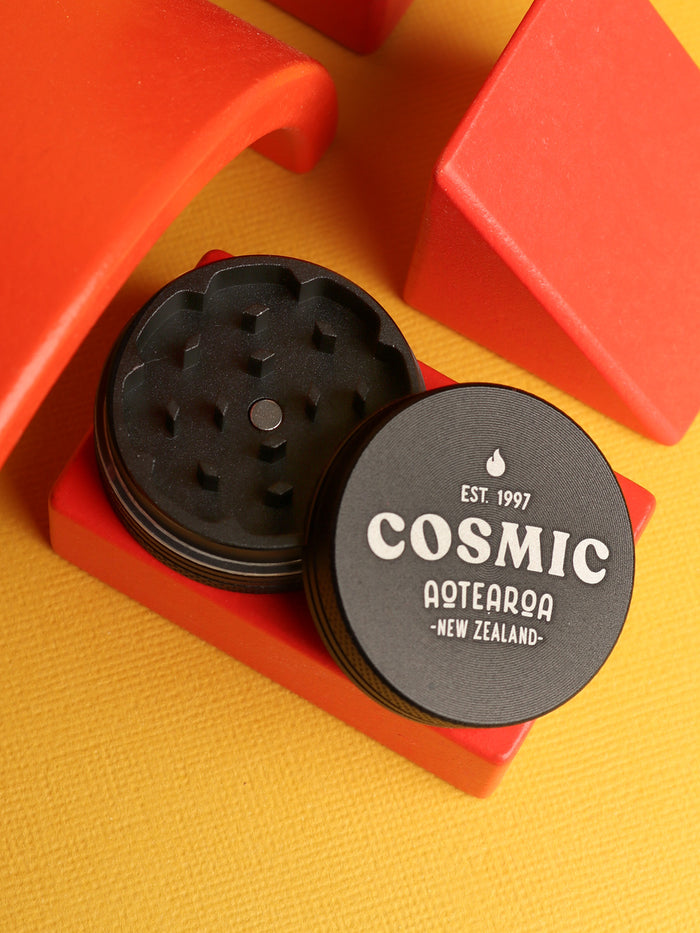 Cosmic Grinder 40mm 2pc Matte | Black-Image 1