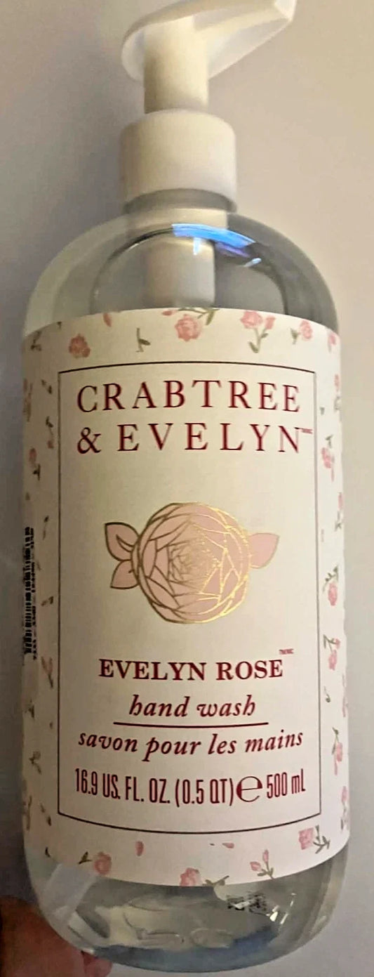 Crabtree & Evelyn Evelyn Rose Hand Wash 16.9 oz