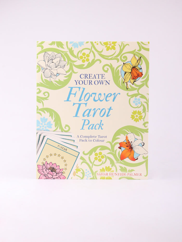 Create Your Own Flower Tarot Deck—A Complete Tarot Deck to Colour | One Colour-Image 2