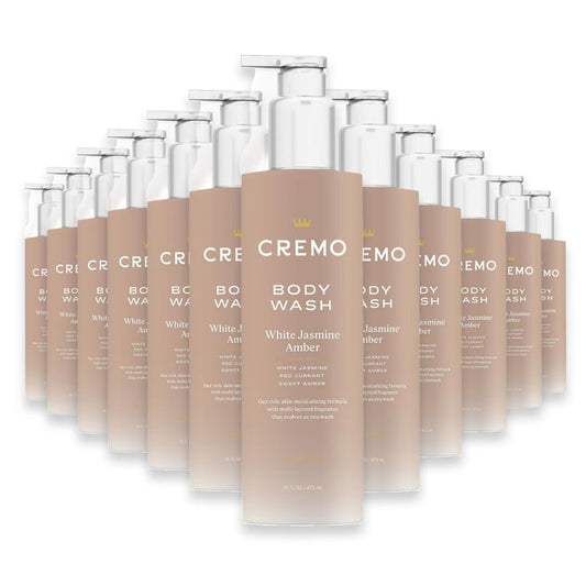 Cremo White Jasmine & Amber Body Wash, 16 oz - 12 Pack