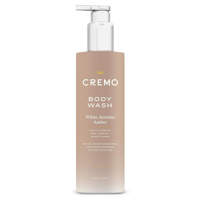 Cremo White Jasmine & Amber Body Wash, 16 oz - 12 Pack