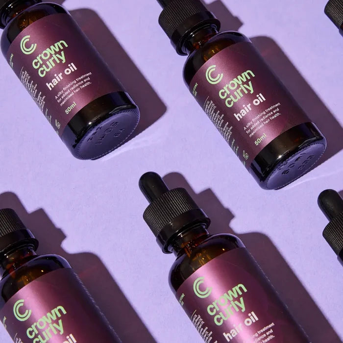 Crown Curly Hair Oil
