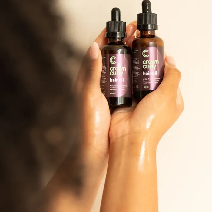 Crown Curly Hair Oil