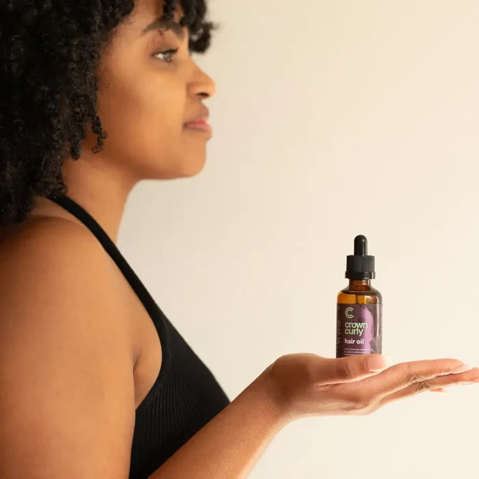 Crown Curly Hair Oil