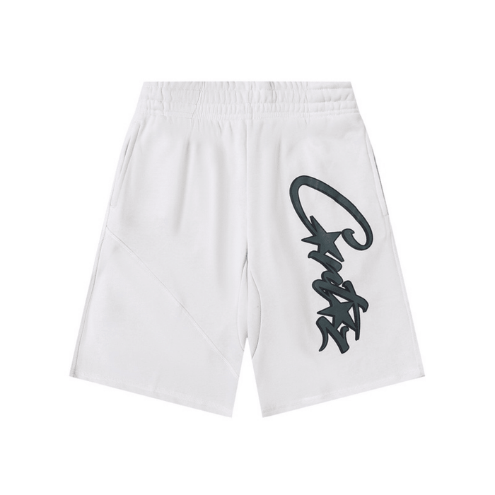 "CRTZ" Shorts White