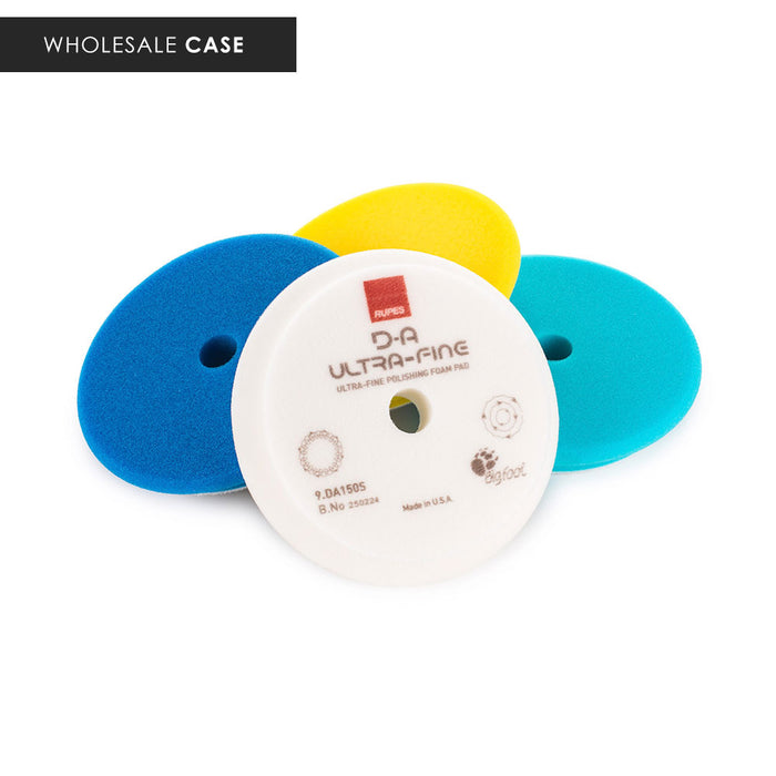 Rupes Da Foam Pads with the text "Wholesale Case" on a white background.