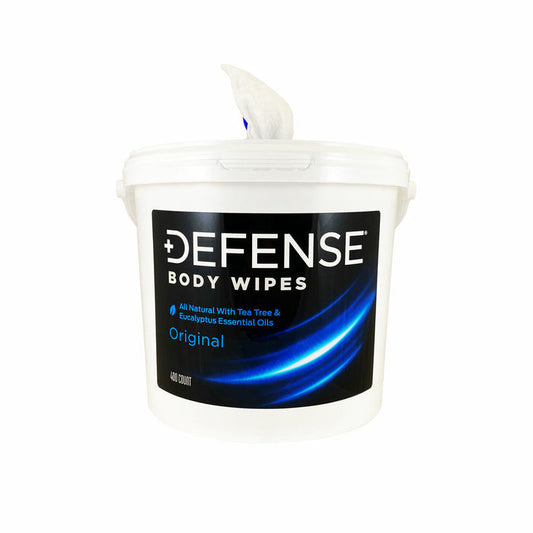 Defense Body Wipes 400 ct Tubs with Hydroknit Technology - Takedown Distribution