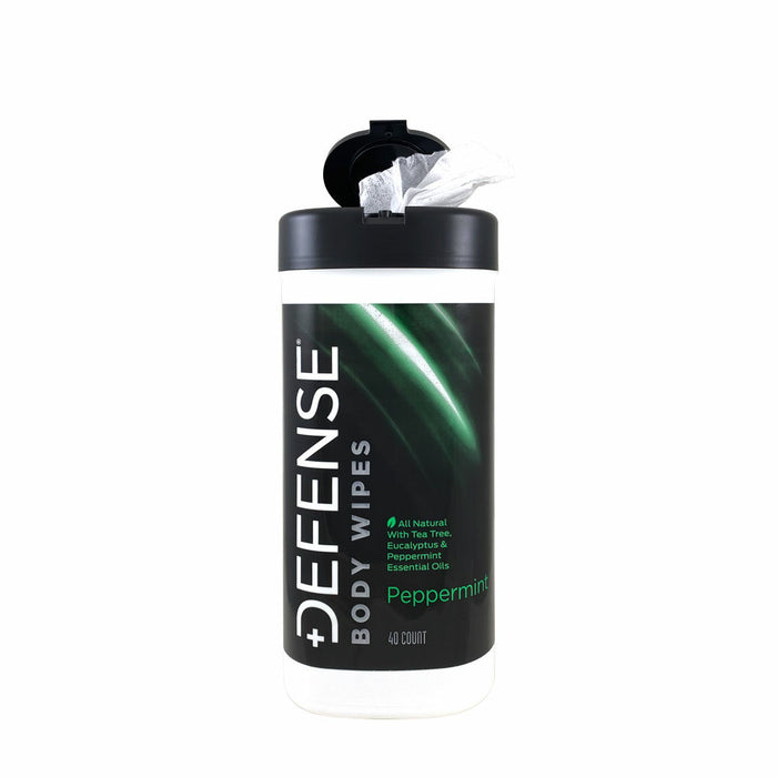 Defense Body Wipes Peppermint Scent - Takedown Distribution