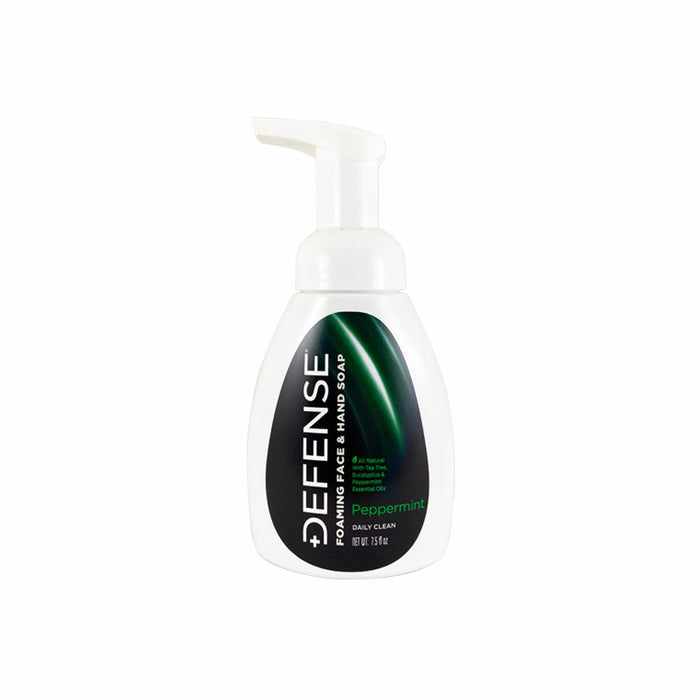 Defense Foaming Face and Hand Soap PEPPERMINT - Takedown Distribution