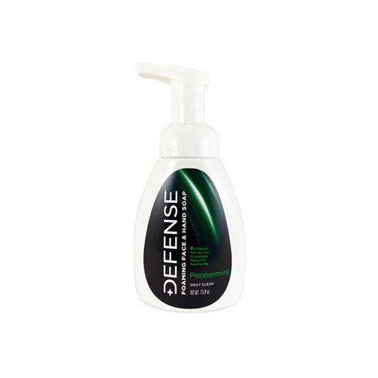 Defense Foaming Face and Hand Soap PEPPERMINT - Takedown Distribution
