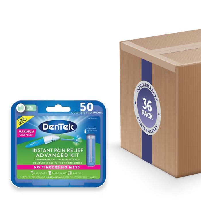 DenTek Adult Relief 50 TRT 1CT - 36 Pack