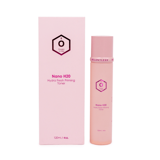 DISCONTINUED - Nano H20 Priming Toner 120 mL | Relentless Skincare