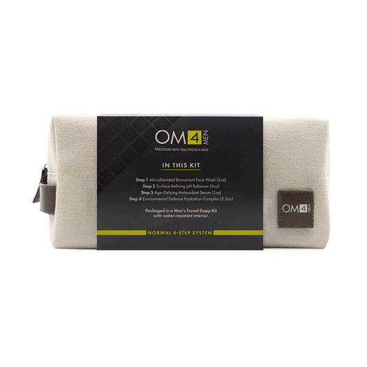 DISCONTINUED - Normal 4-Step RegiMEN & Travel Bag | OM4Men
