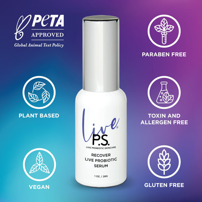Discontinued -Recover Live Probiotic Serum | Live P.S.