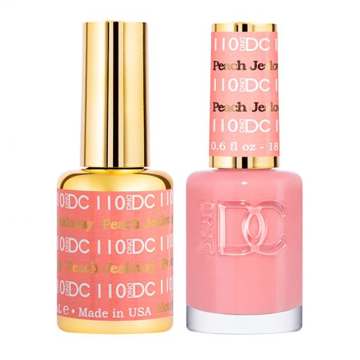 DND DC Gel Nail Polish Duo  110 - Peach Jealousy