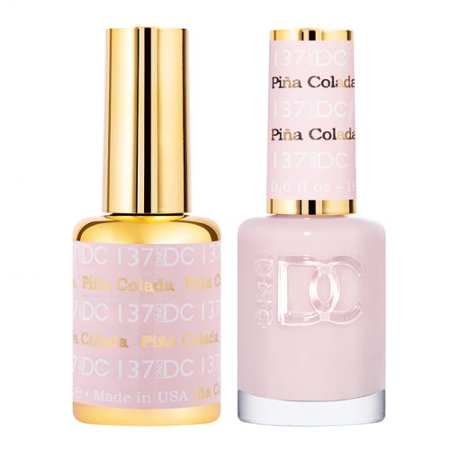 DND DC Gel Nail Polish Duo  137 - Pina Colada