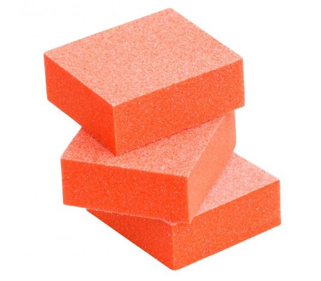 DND Mini Nail Buffer Orange White - Grit  100/100 Case of 1500 pcs