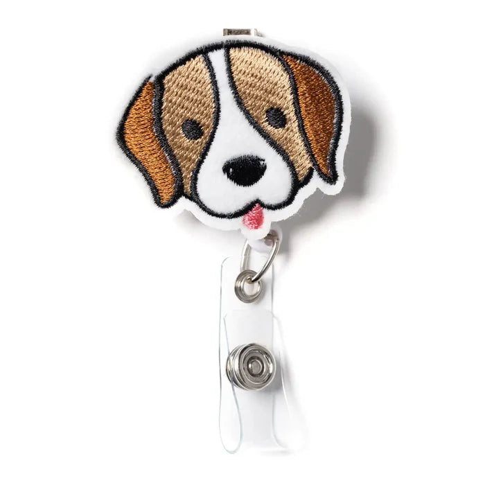 Dog Reel Badge Holder