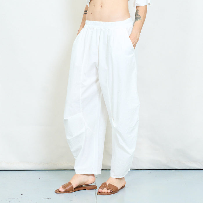 Draped balloon leg trousers wholesale